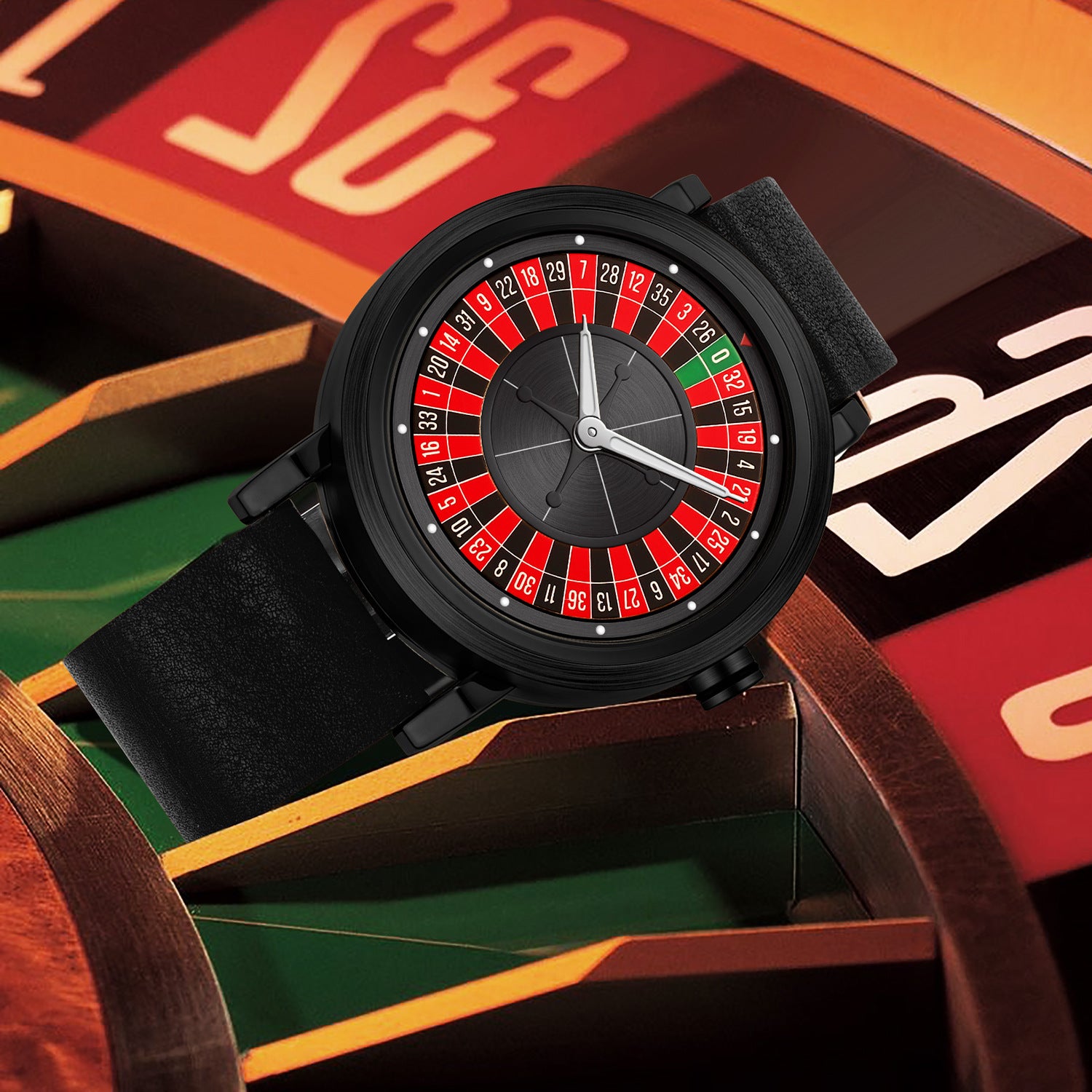 luxury roulette wheel watch