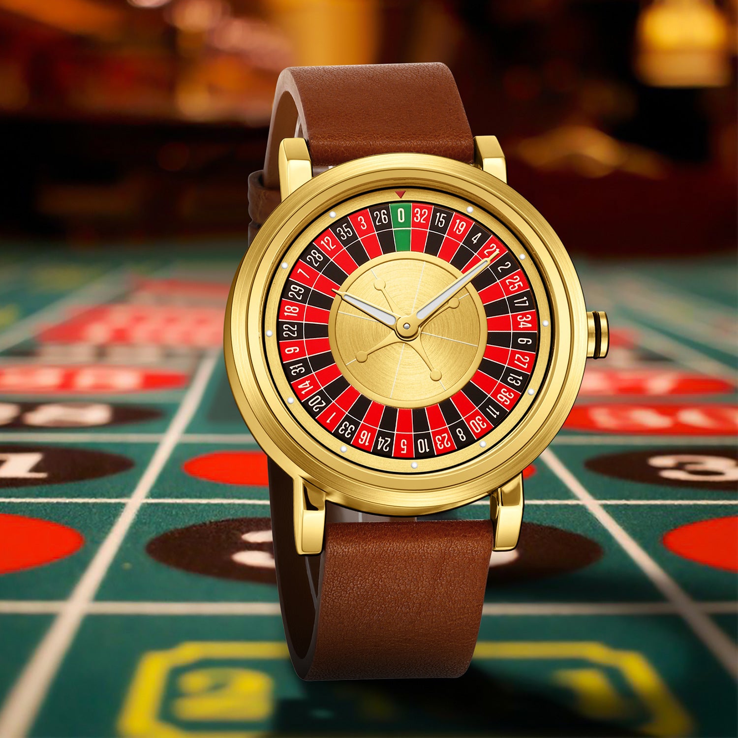 luxury roulette wheel watch