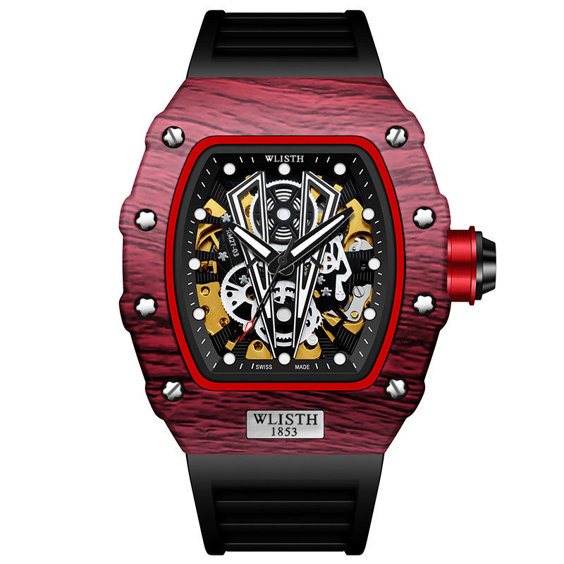 Men’s Automatic Mechanical Watch – Waterproof, Luminous, Sport Style