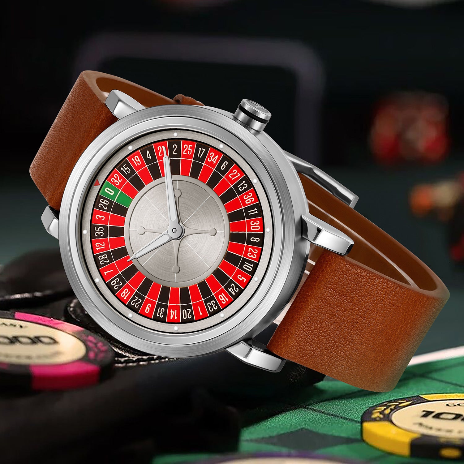 luxury roulette wheel watch