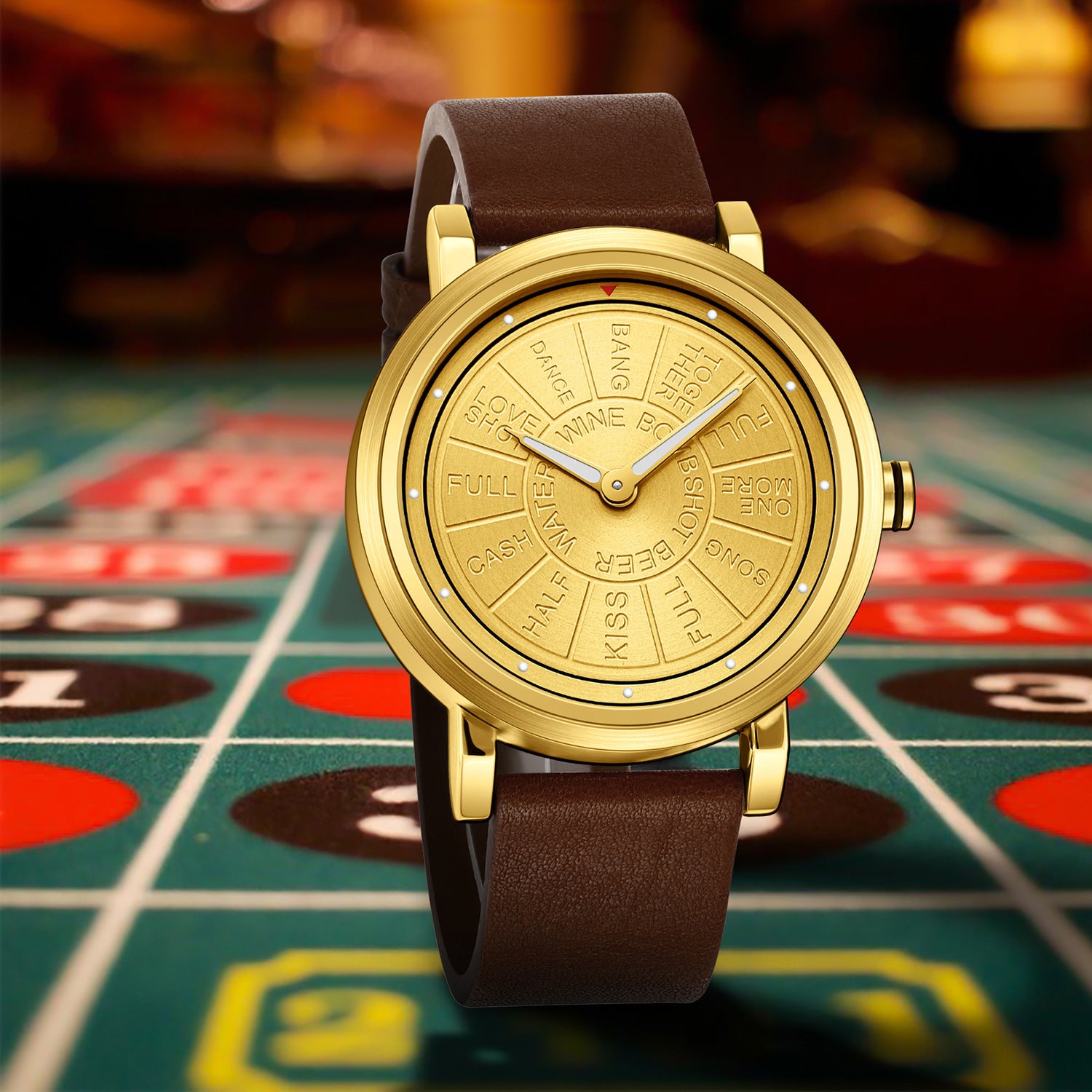 luxury roulette wheel watch