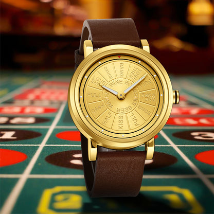 luxury roulette wheel watch
