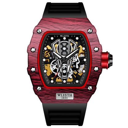 Men’s Automatic Mechanical Watch – Waterproof, Luminous, Sport Style