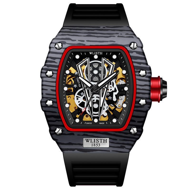 Men’s Automatic Mechanical Watch – Waterproof, Luminous, Sport Style